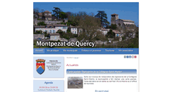 Desktop Screenshot of montpezat-de-quercy.com